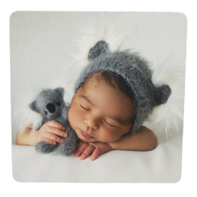 Houten kader bedrukt - 30x30 cm